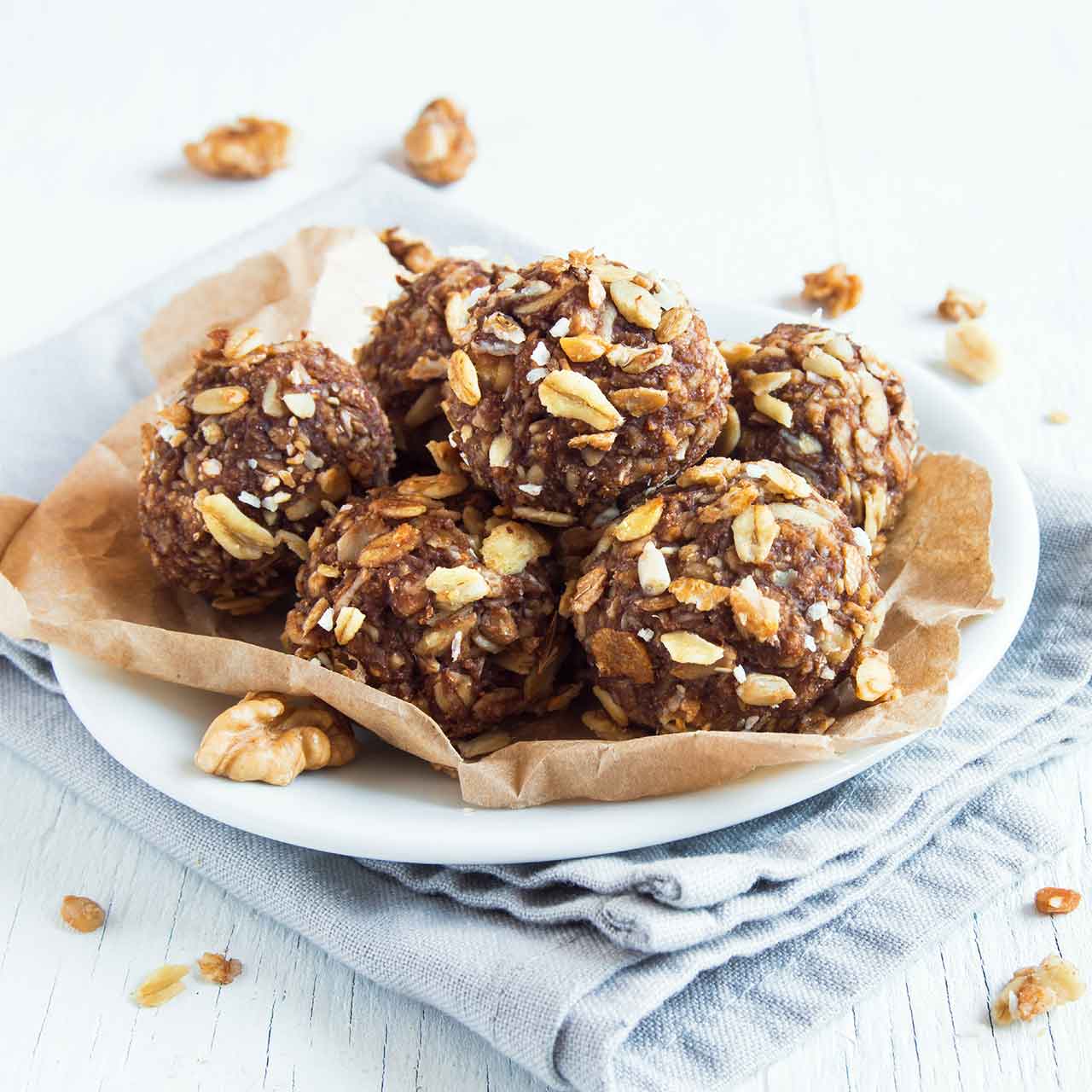 Haferflocken-Energie-Kugeln